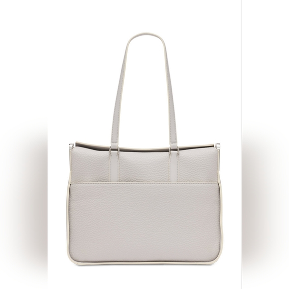 Calvin Klein Fay Convertible Tote Bag in Dove Grey - Picture 4 of 5